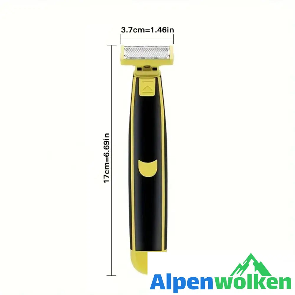 Alpenwolken - Nass- und Trockenrasierer mit Ganzkörperwaschung