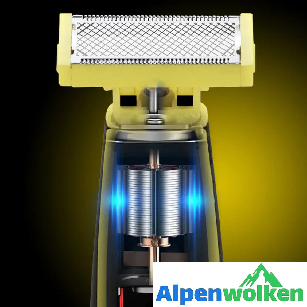 Alpenwolken - Nass- und Trockenrasierer mit Ganzkörperwaschung