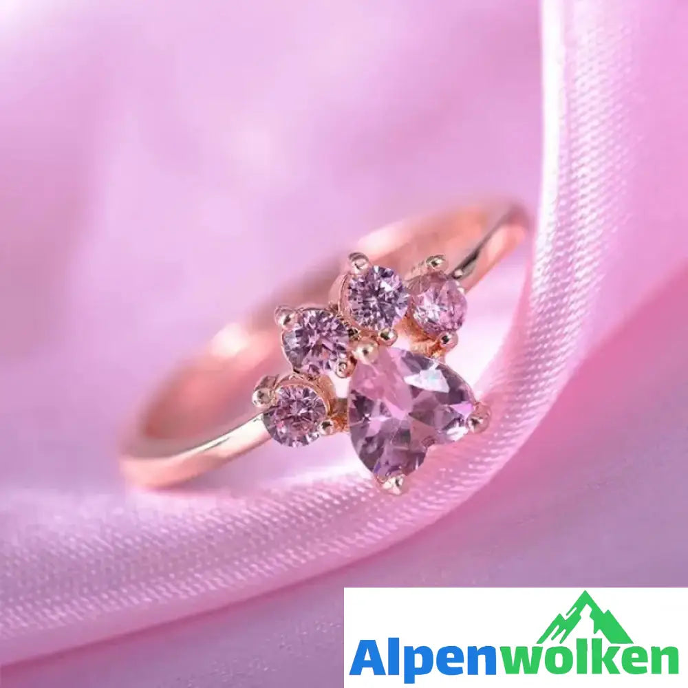 Alpenwolken - Netter Katzenpfoten Ring