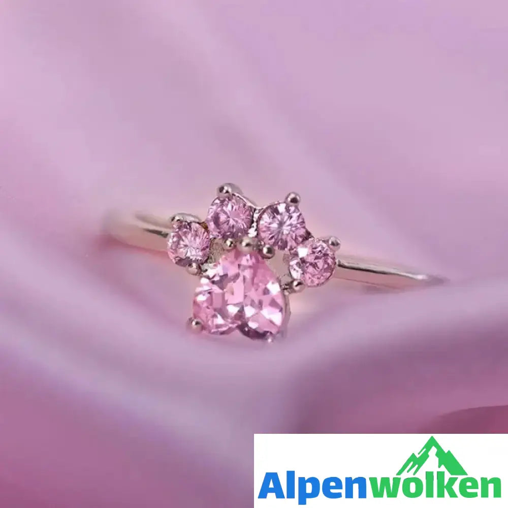 Alpenwolken - Netter Katzenpfoten Ring