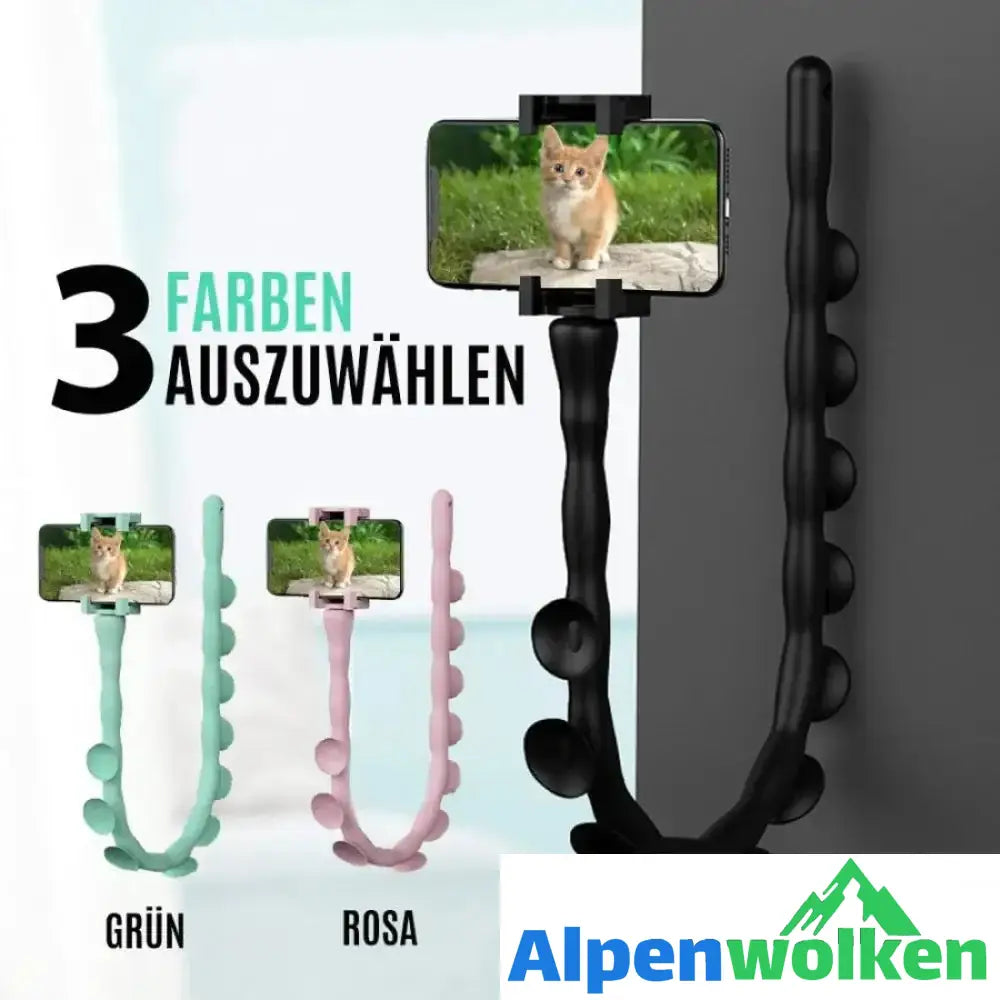 Alpenwolken - Netter Wurm Handyhalter