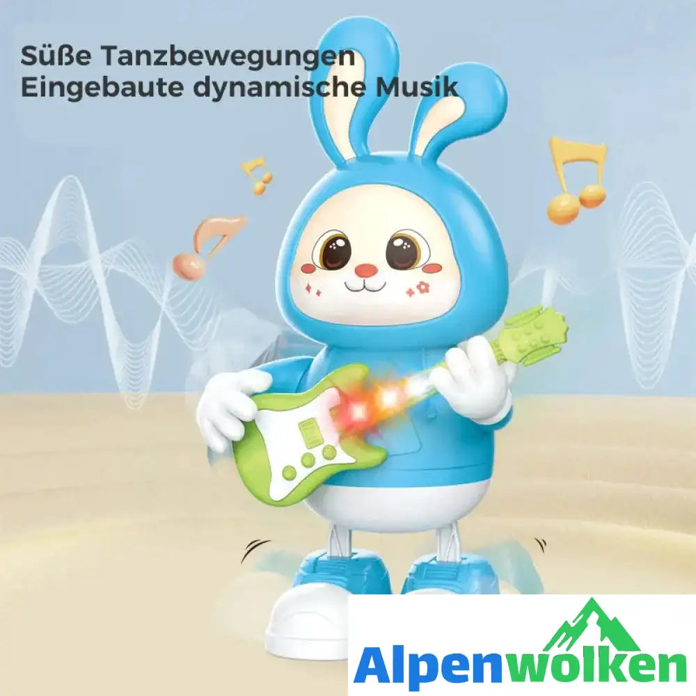 Alpenwolken - Nettes Hasen-Gitarrist-Spielzeug🐰🐰 | abschiedsgeschenk Kindertagesstätte