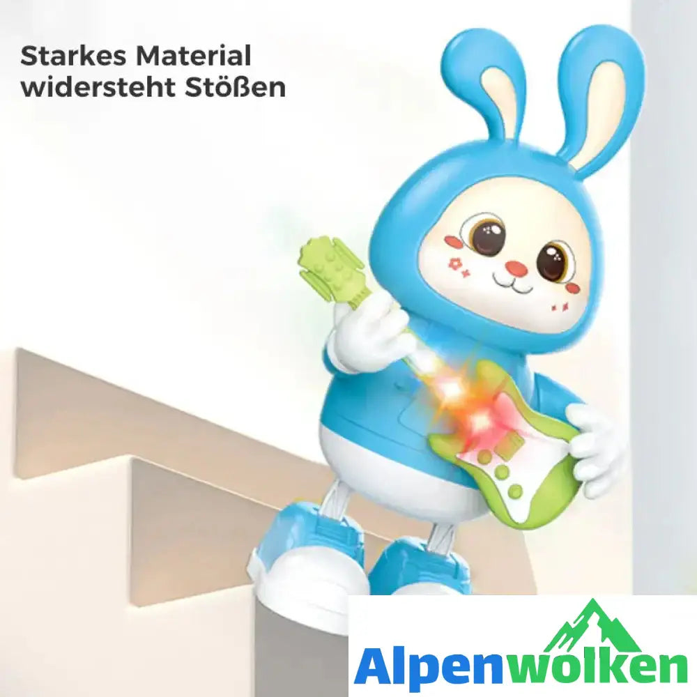 Alpenwolken - Nettes Hasen-Gitarrist-Spielzeug🐰🐰 | abschiedsgeschenk Kindertagesstätte