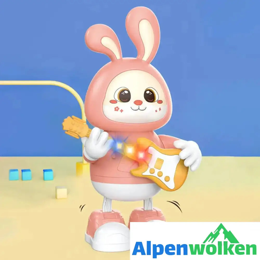 Alpenwolken - Nettes Hasen-Gitarrist-Spielzeug🐰🐰 | abschiedsgeschenk Kindertagesstätte