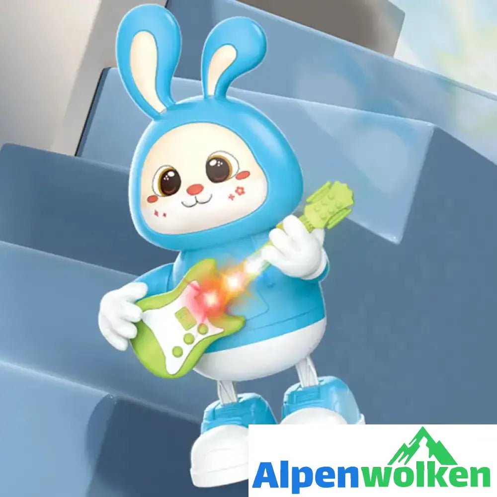 Alpenwolken - Nettes Hasen-Gitarrist-Spielzeug🐰🐰 | abschiedsgeschenk Kindertagesstätte