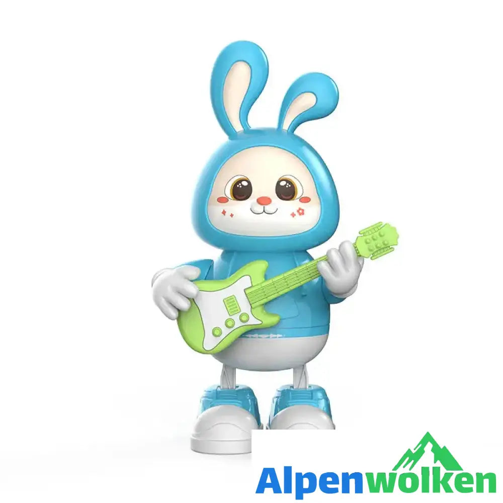 Alpenwolken - Nettes Hasen-Gitarrist-Spielzeug🐰🐰 | abschiedsgeschenk Kindertagesstätte