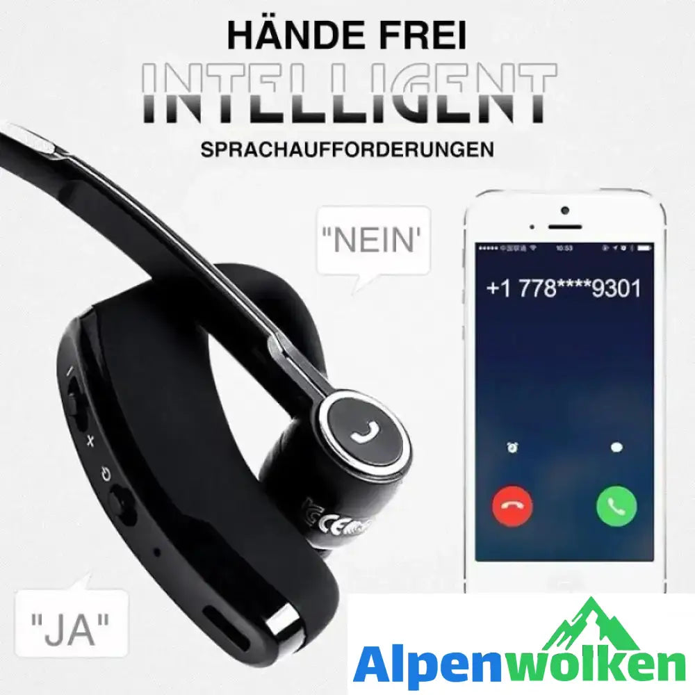 Alpenwolken - Neue Business Bluetooth Kopfhörer