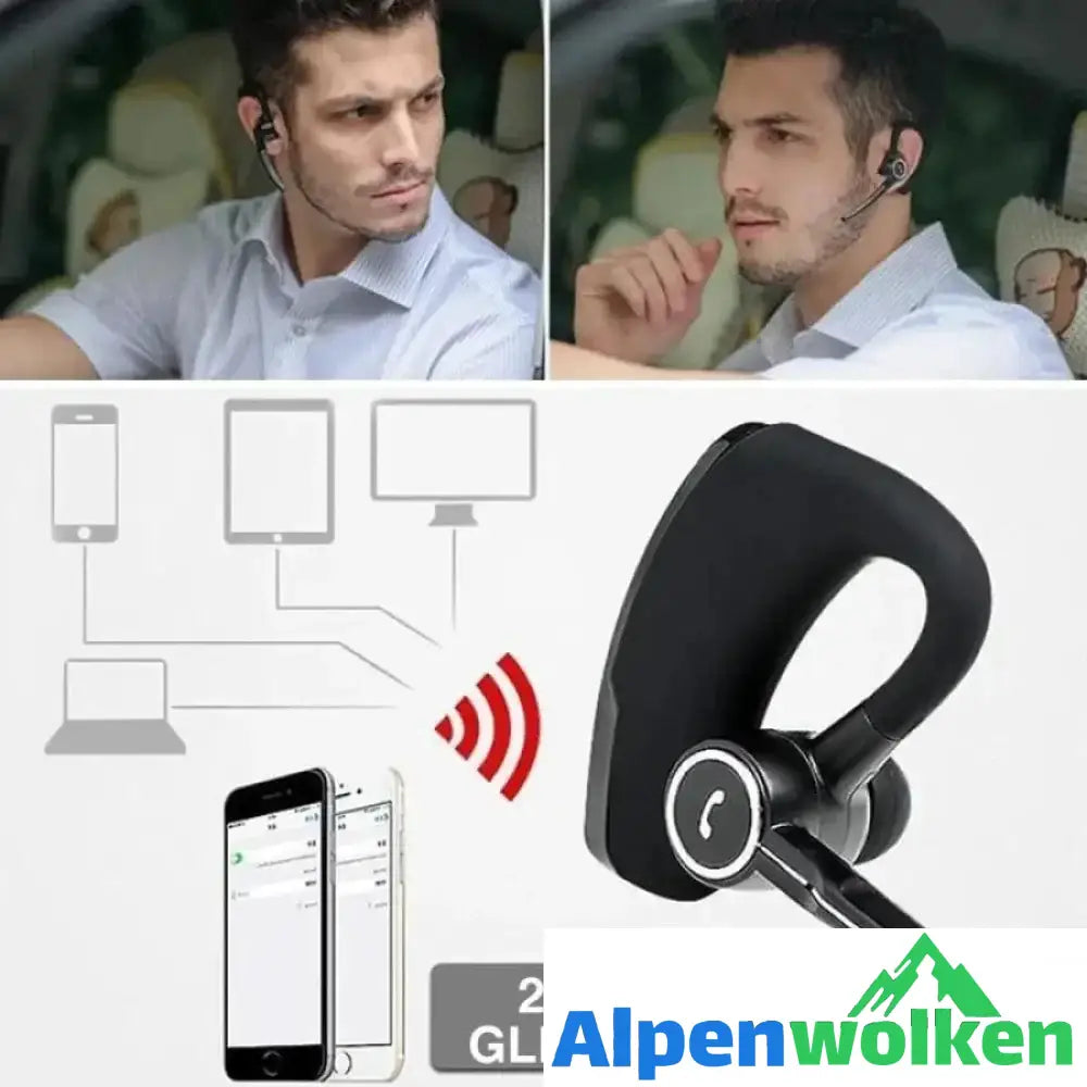 Alpenwolken - Neue Business Bluetooth Kopfhörer