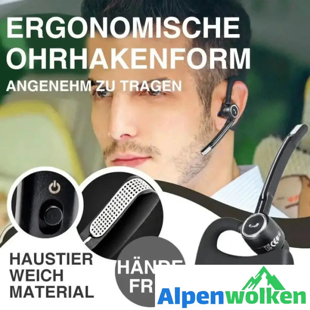 Alpenwolken - Neue Business Bluetooth Kopfhörer