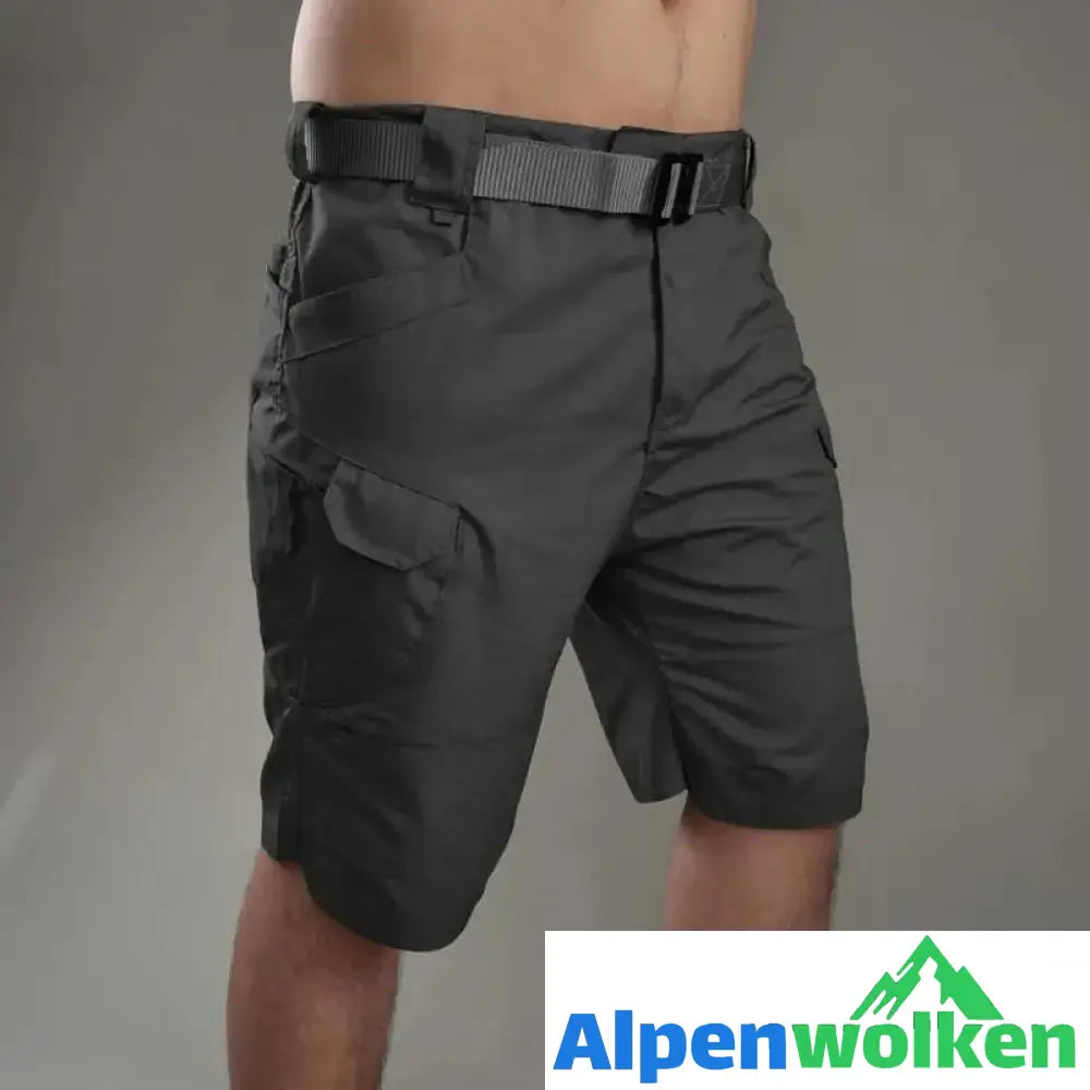 Alpenwolken - Neue Cargo-Shorts Schwarz