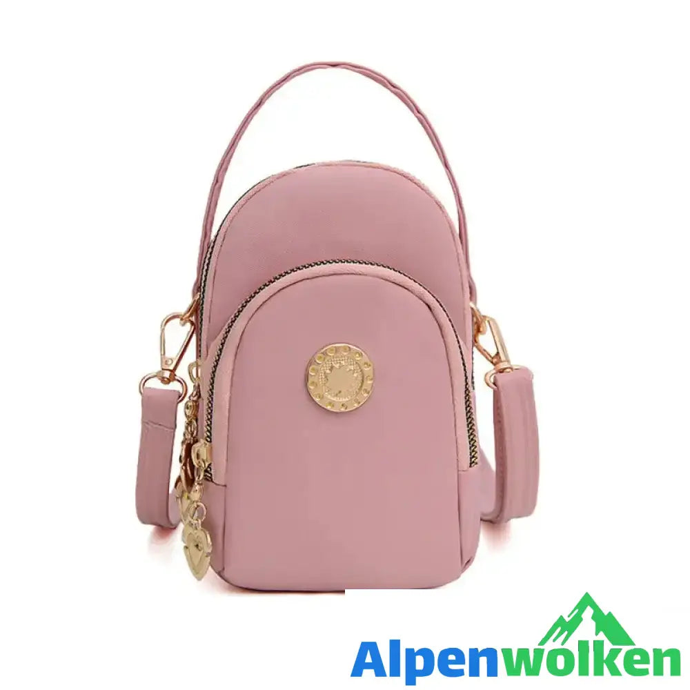 Alpenwolken - Neue Damen vielseitige Handytasche Pink