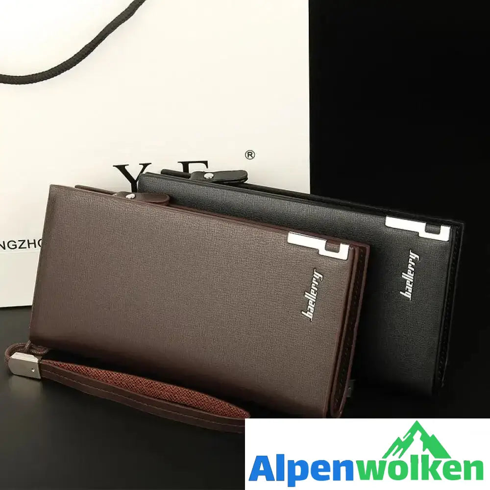 Alpenwolken - Neue Lässige Herrenbrieftasche