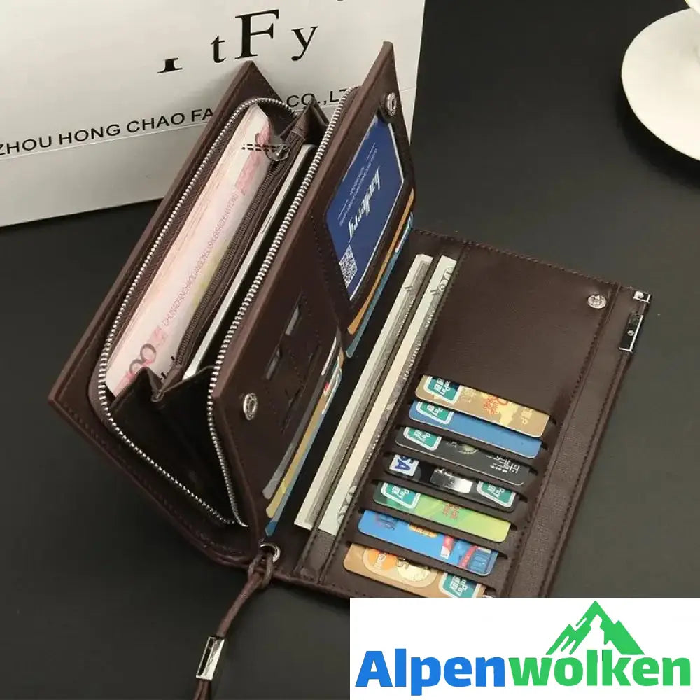 Alpenwolken - Neue Lässige Herrenbrieftasche