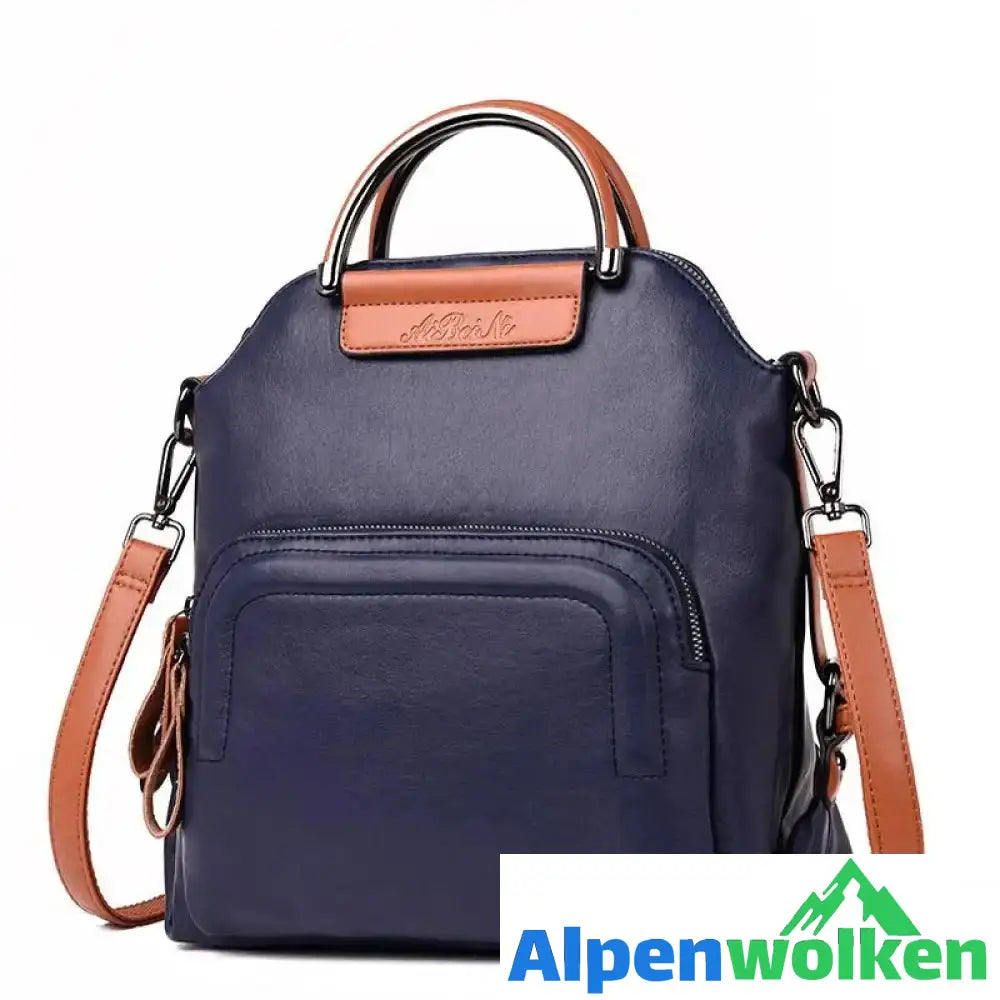 Alpenwolken - Neue modische Tasche für Frauen Dunkelblau