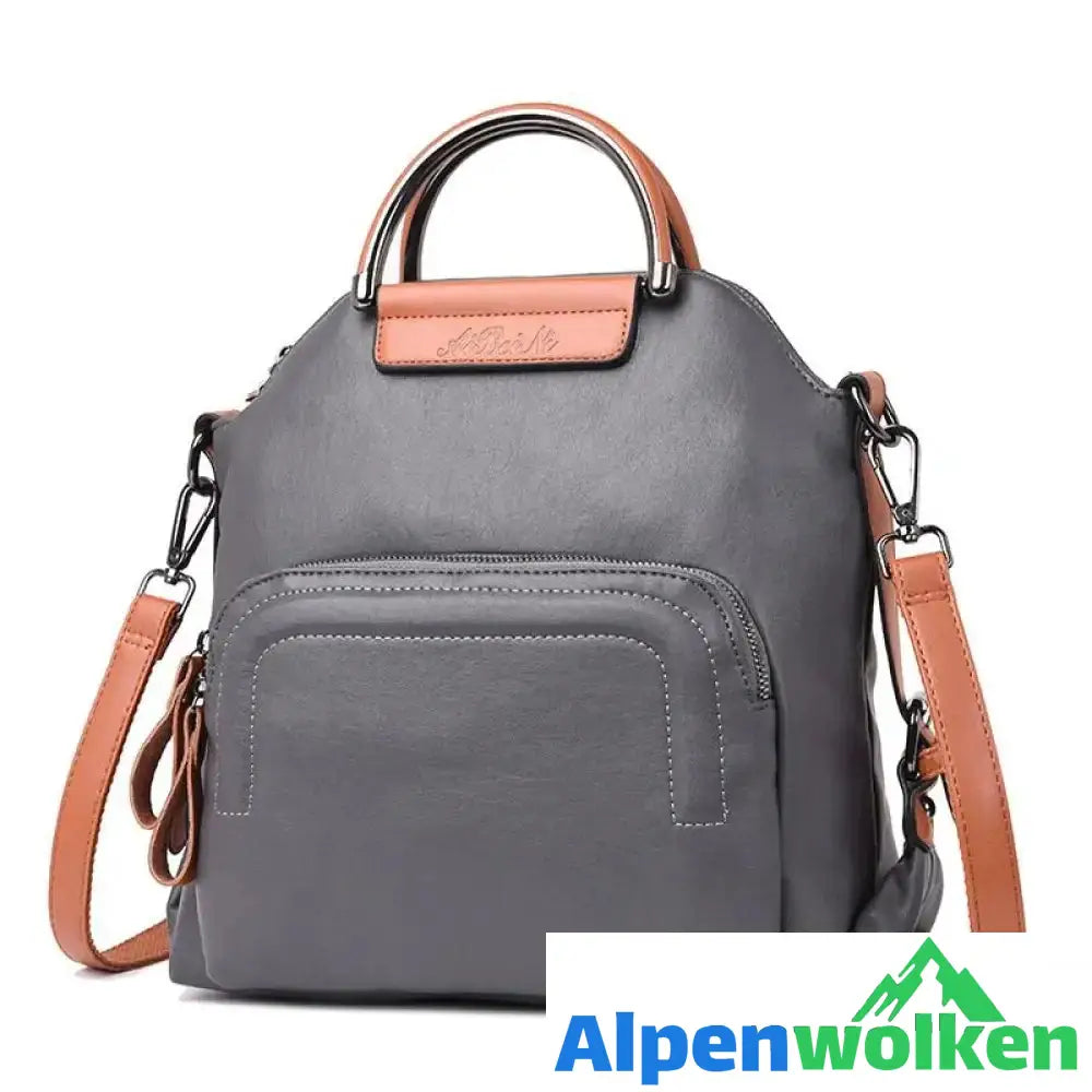 Alpenwolken - Neue modische Tasche für Frauen Dunkelgrau