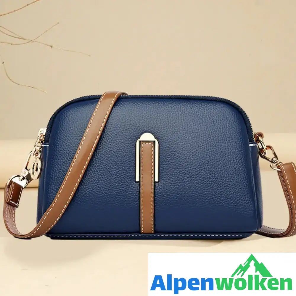 Alpenwolken - Neue modische Umhängetasche für Damen Blau