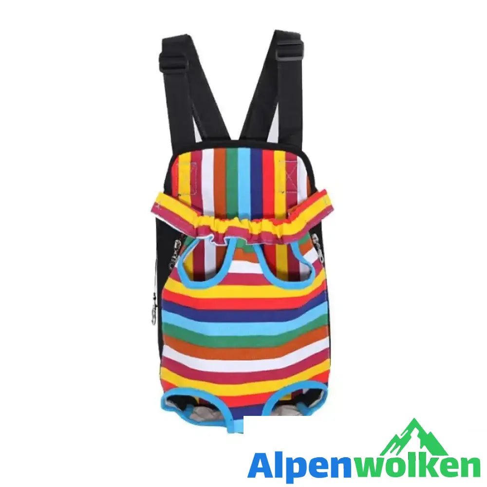 Alpenwolken - Neue praktische Haustiertasche Bunt