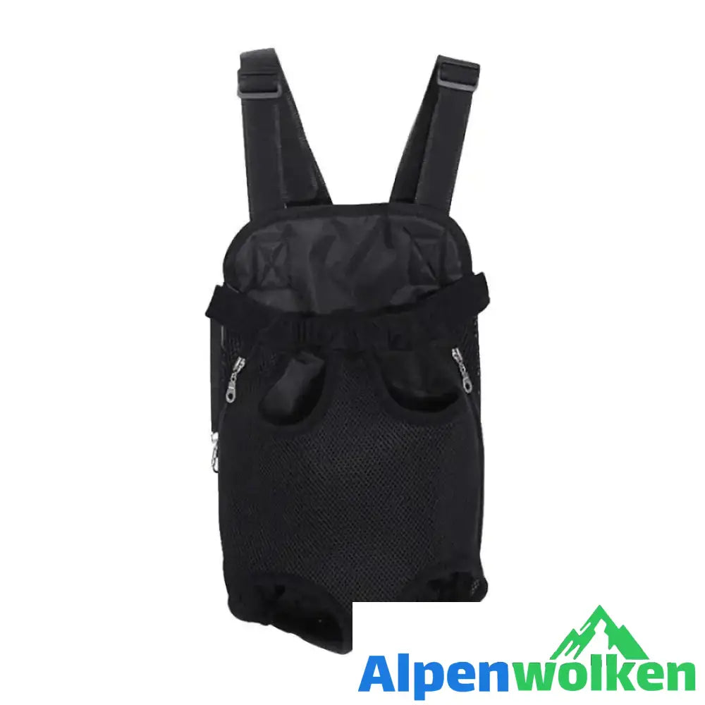 Alpenwolken - Neue praktische Haustiertasche Schwarz