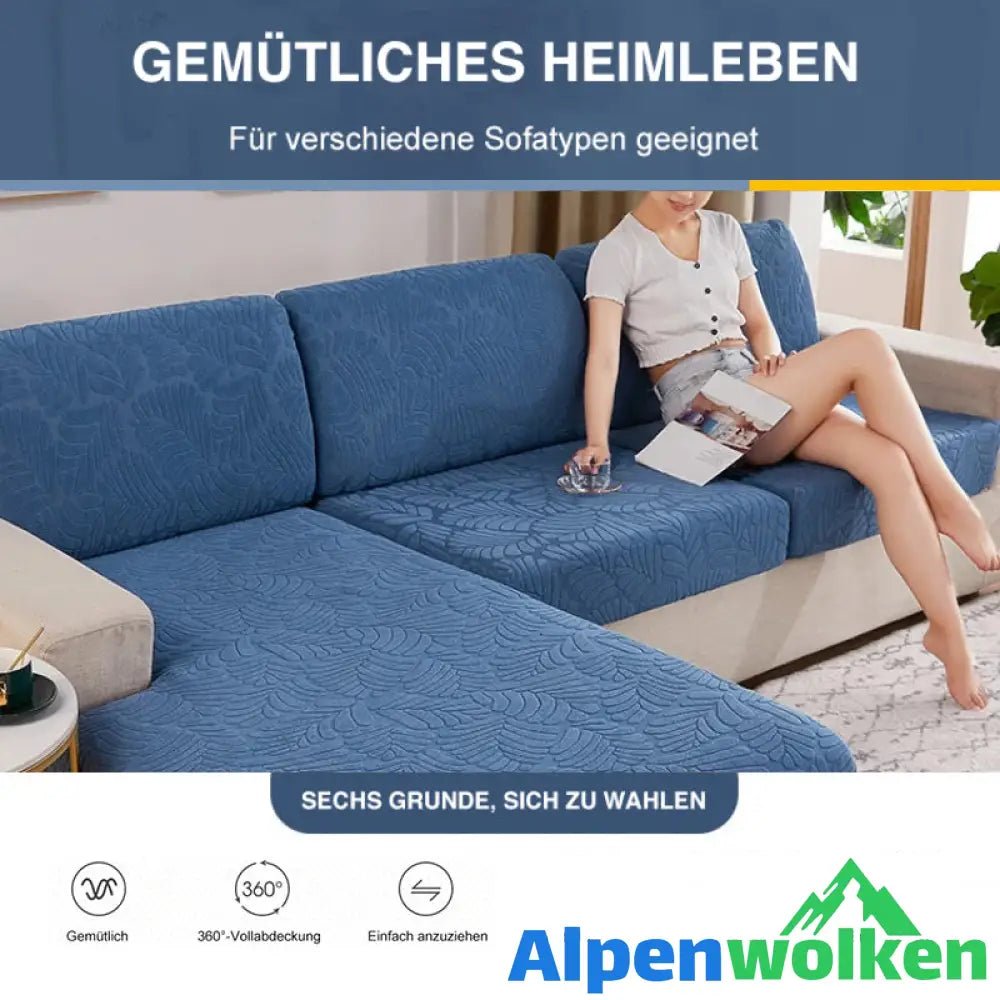 Alpenwolken - Neue Verschleißfeste Universal-Sofaabdeckung