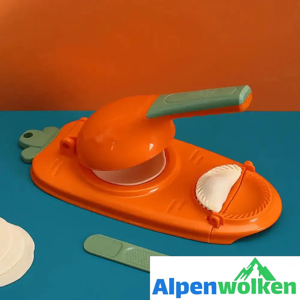 Alpenwolken - Neuer 2-in-1-Knödelformdruck Orange