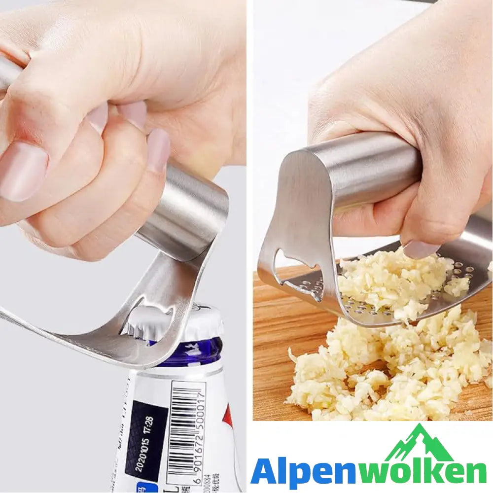 Alpenwolken - Neuer Knoblauchpresser aus Edelstahl