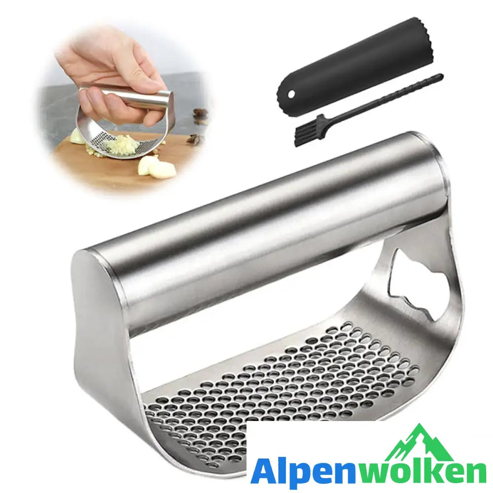 Alpenwolken - Neuer Knoblauchpresser aus Edelstahl