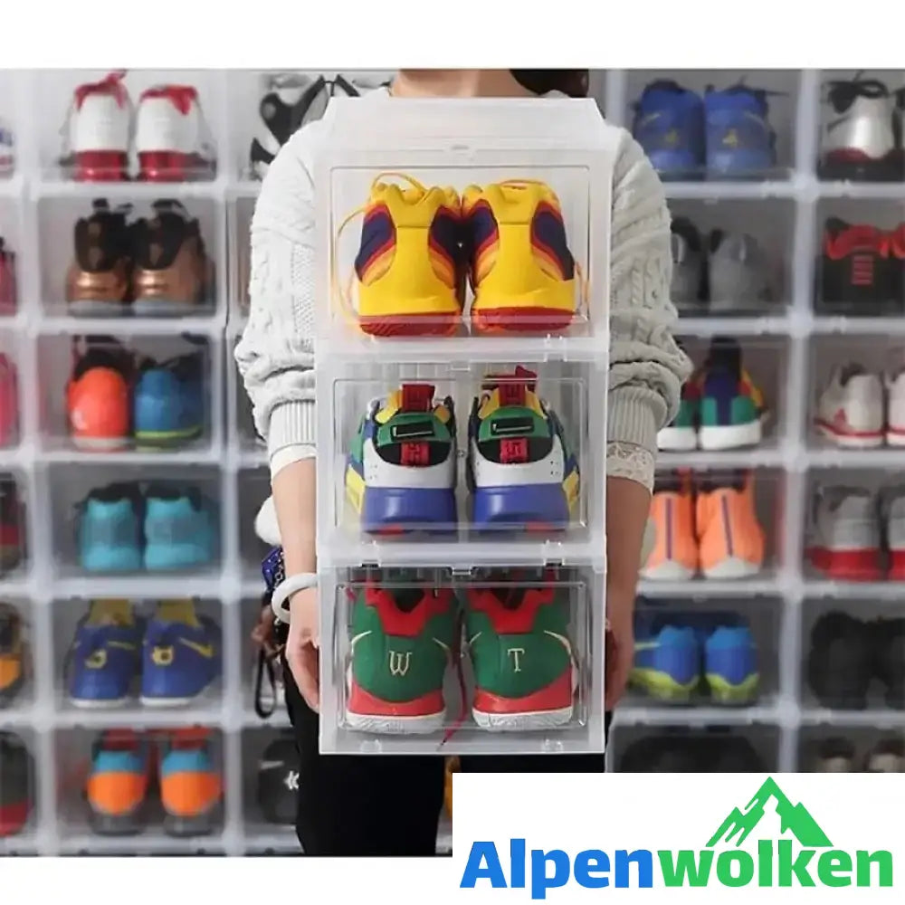 Alpenwolken - Neuer Schuhkarton mit Schubladen