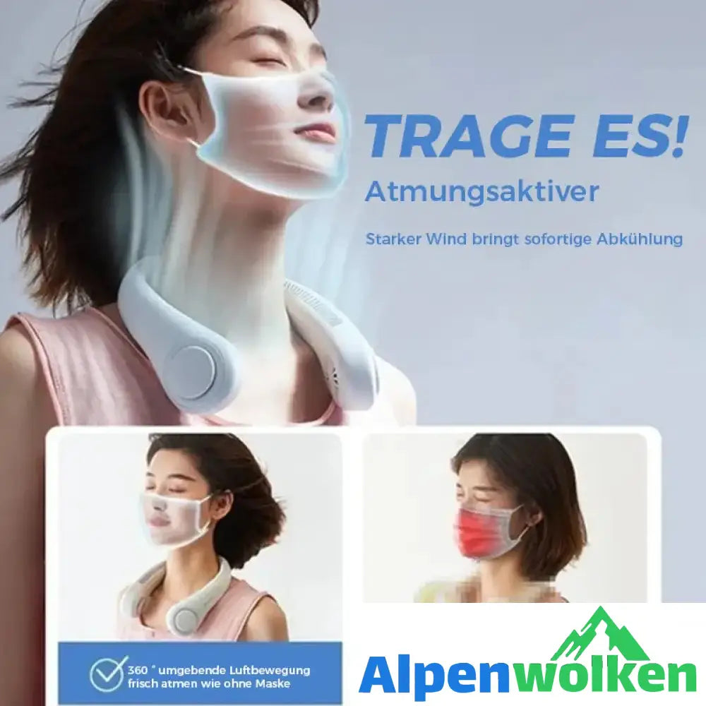 Alpenwolken - Neuer tragbarer Halsventilator