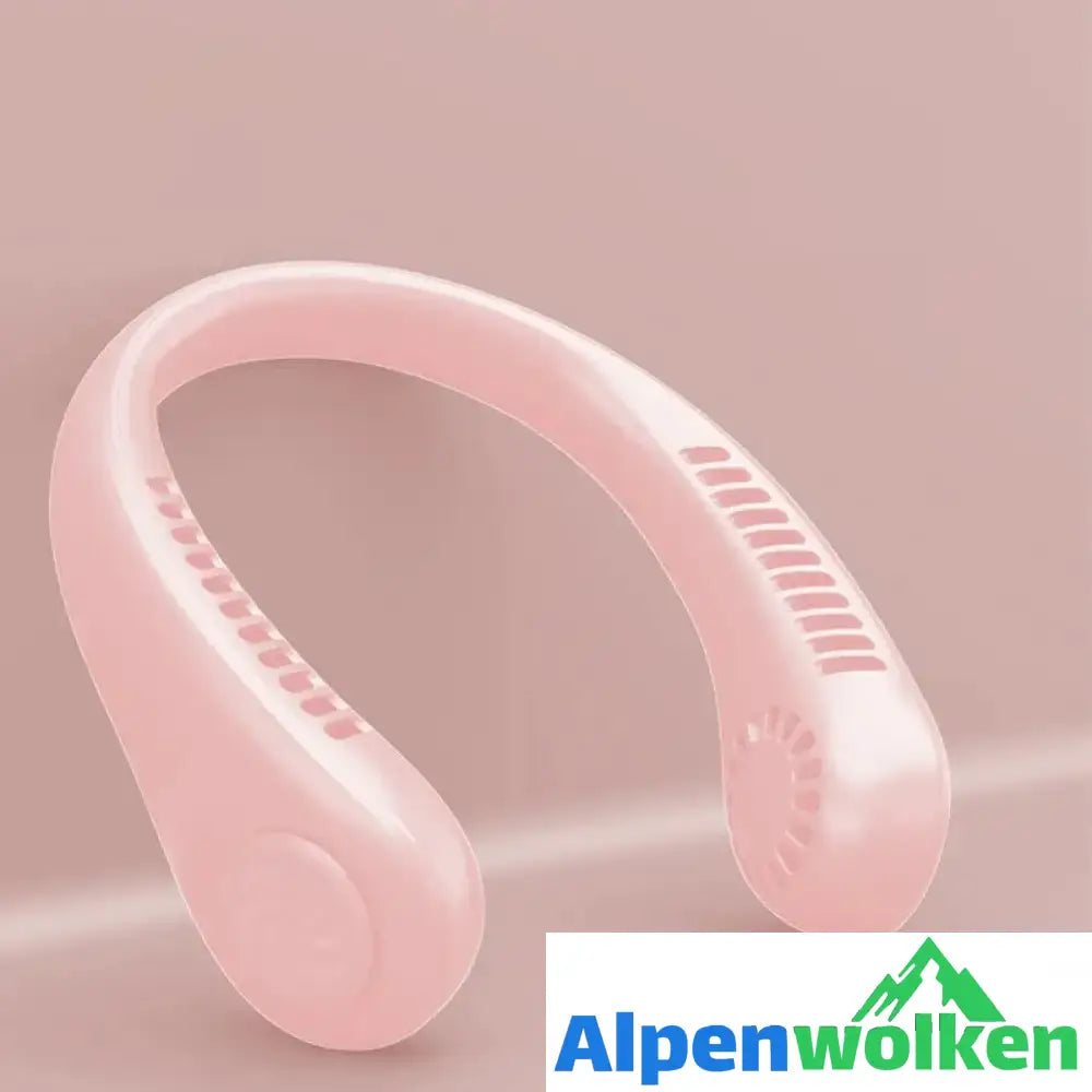 Alpenwolken - Neuer tragbarer Halsventilator Pink