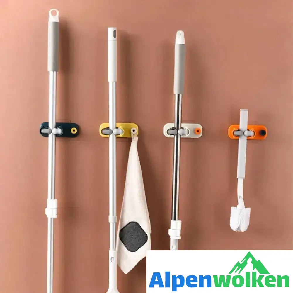 Alpenwolken - New 2 In 1 Multifunktionaler Besenhalter