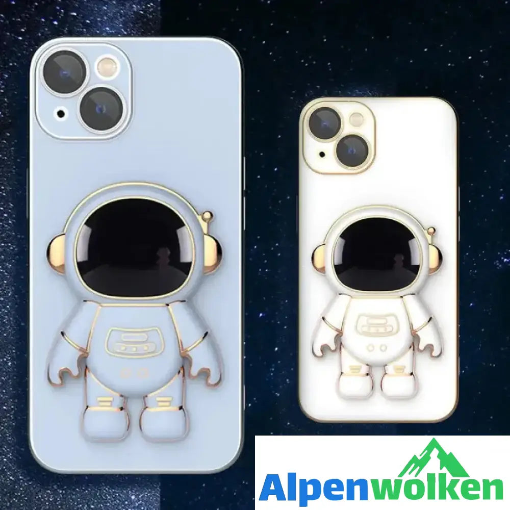 Alpenwolken - Niedliche Astronauten-Handyhülle für iPhone