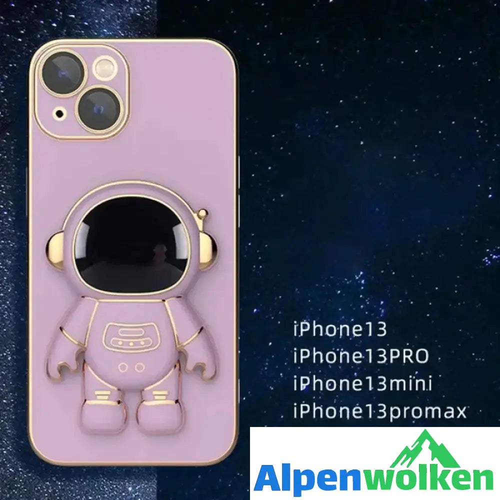 Alpenwolken - Niedliche Astronauten-Handyhülle für iPhone