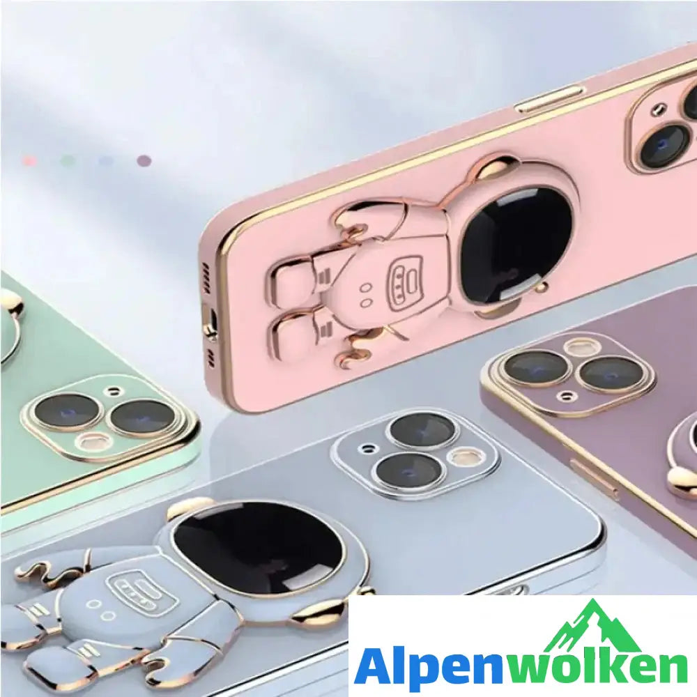 Alpenwolken - Niedliche Astronauten-Handyhülle für iPhone