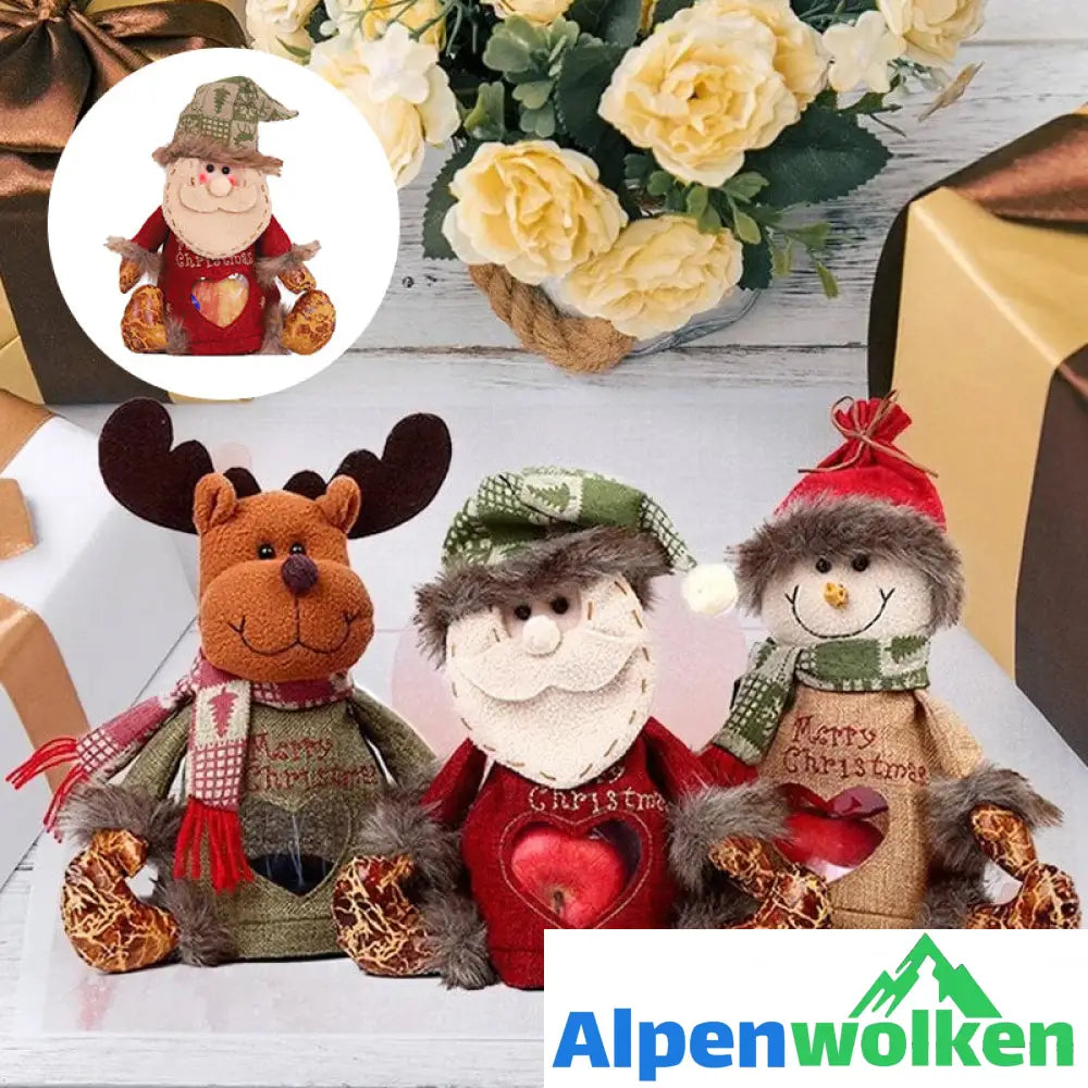 Alpenwolken - Niedliche Geschenktüte für Weihnachten