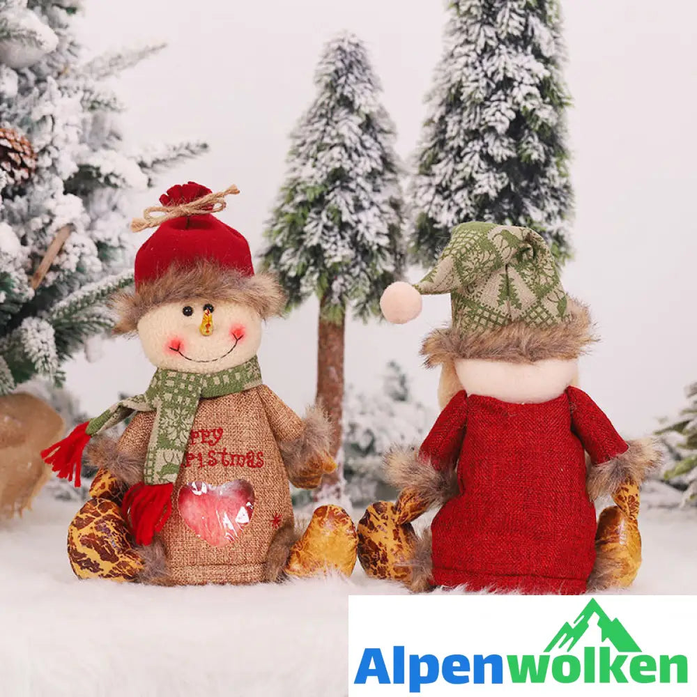 Alpenwolken - Niedliche Geschenktüte für Weihnachten