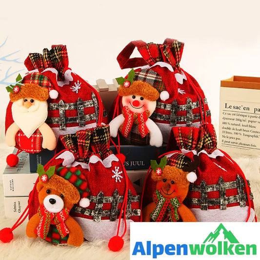 Alpenwolken - Niedliche Geschenktüte für Weihnachten