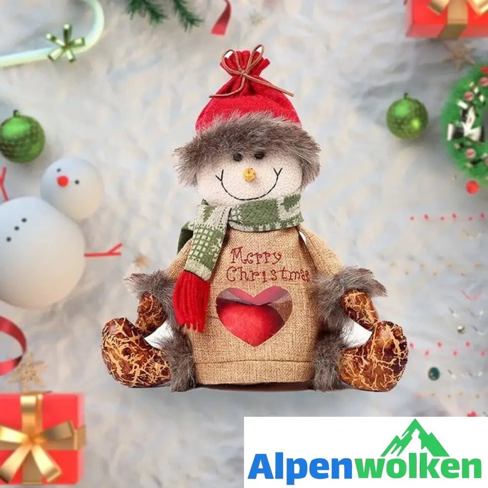 Alpenwolken - Niedliche Geschenktüte für Weihnachten