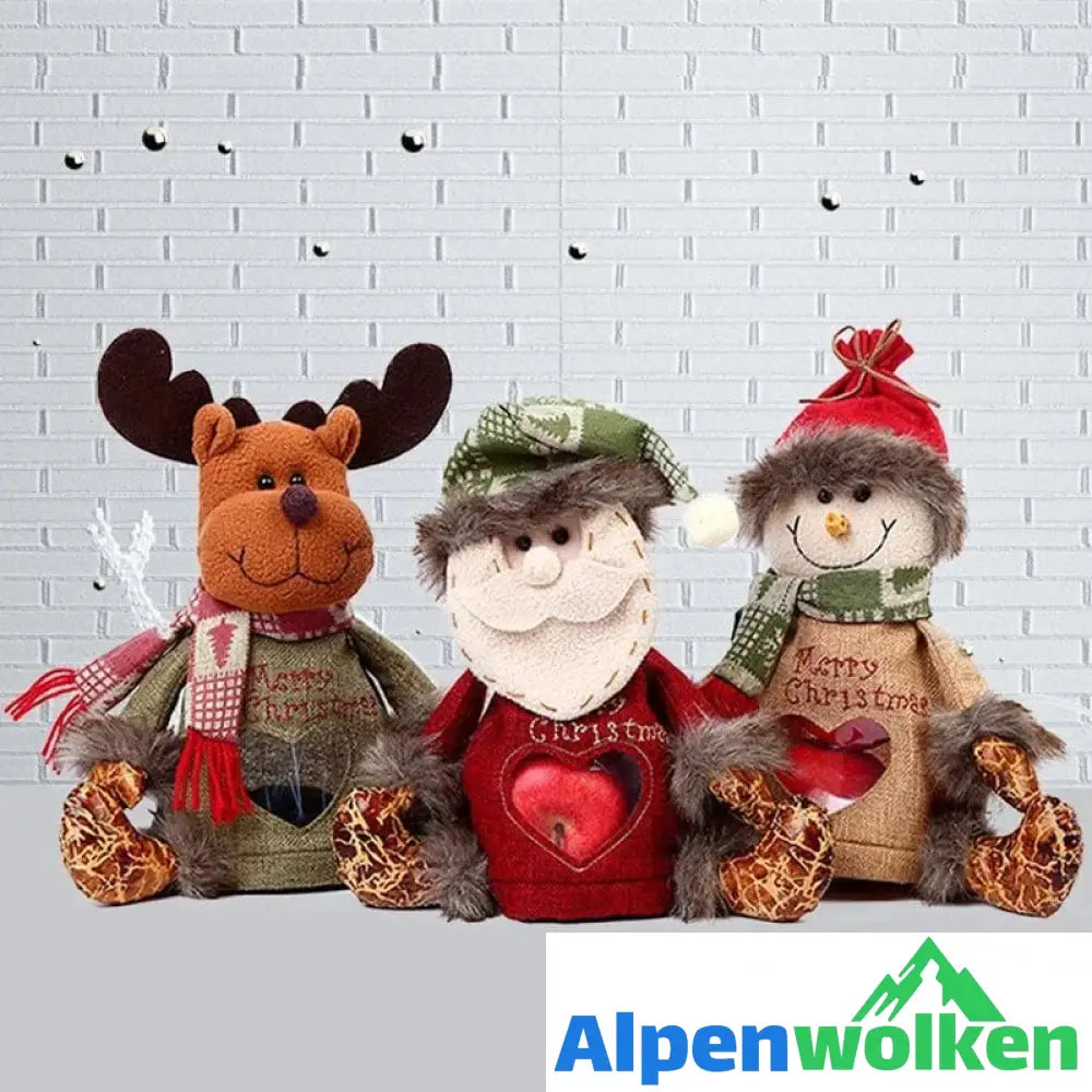 Alpenwolken - Niedliche Geschenktüte für Weihnachten