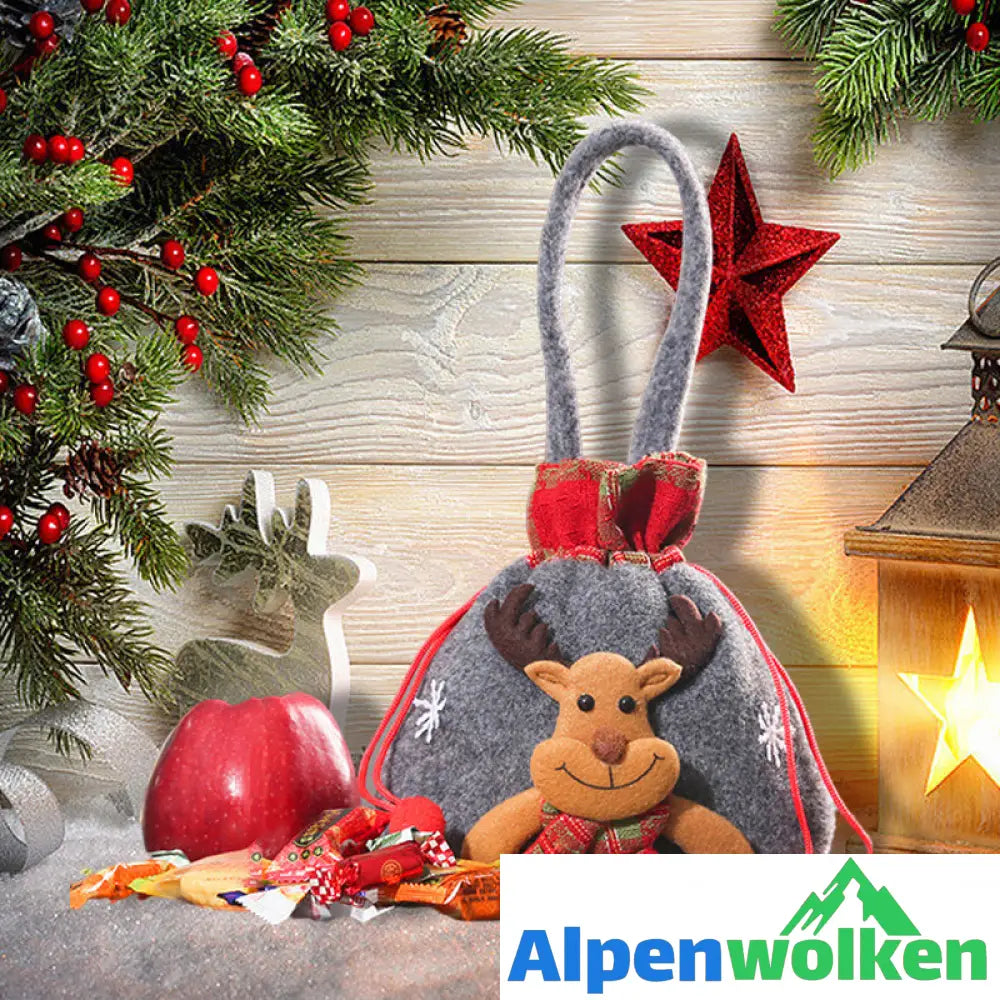 Alpenwolken - Niedliche Geschenktüte für Weihnachten