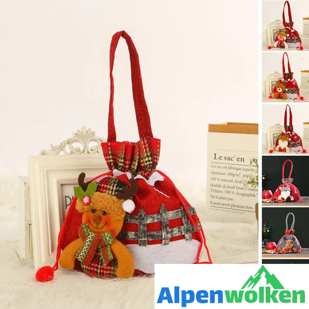 Alpenwolken - Niedliche Geschenktüte für Weihnachten