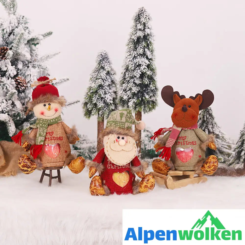 Alpenwolken - Niedliche Geschenktüte für Weihnachten