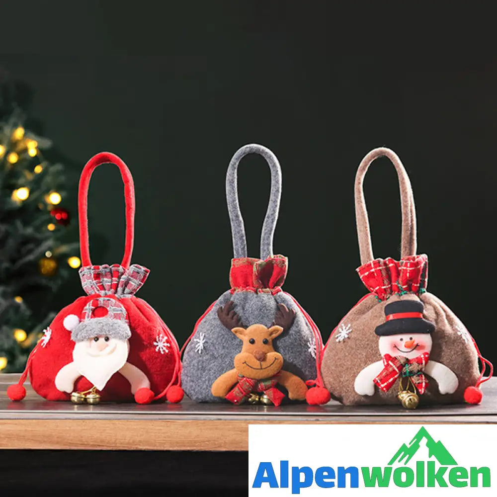 Alpenwolken - Niedliche Geschenktüte für Weihnachten