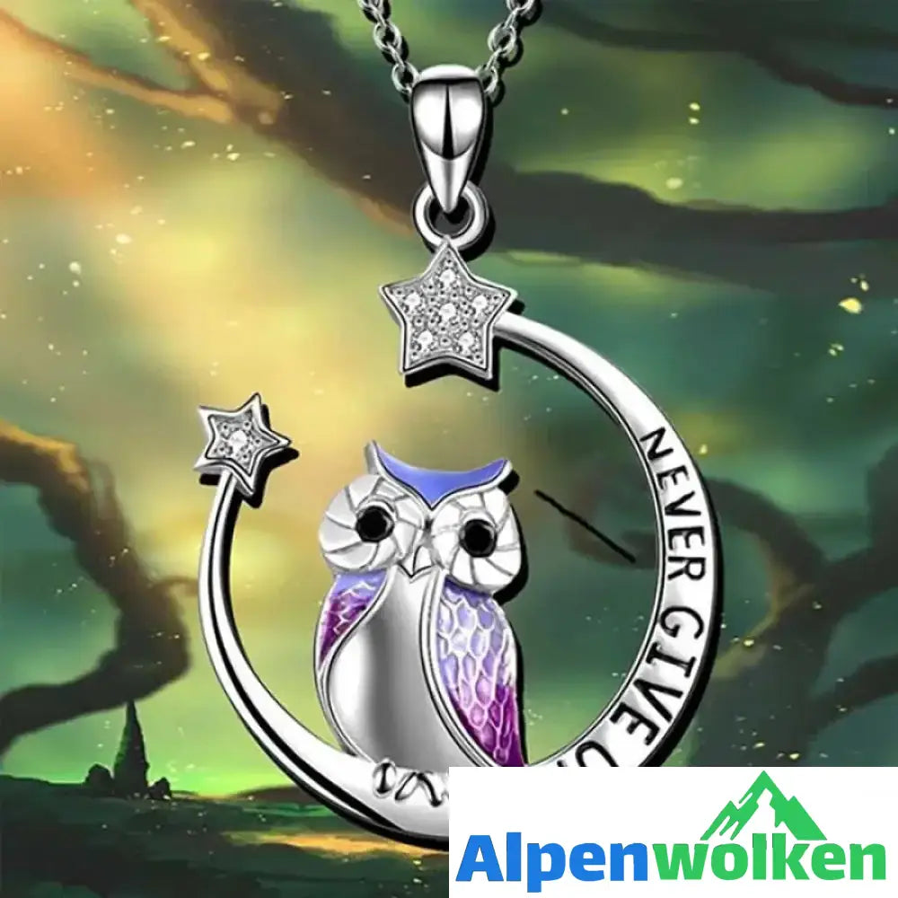 Alpenwolken - Niemals aufgeben Eulenkette