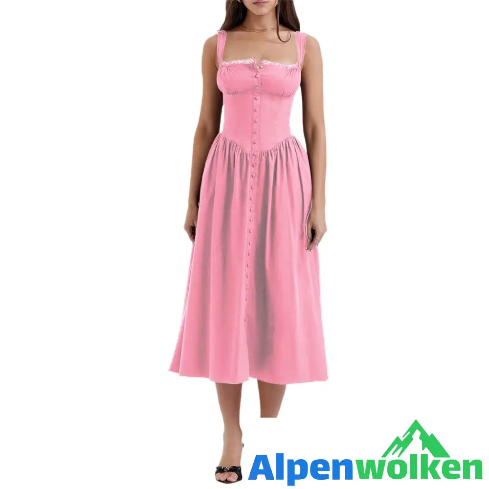 Alpenwolken - Nina - Schwarze Schönheit - Das perfekte schwarze Kleidchen Rosa