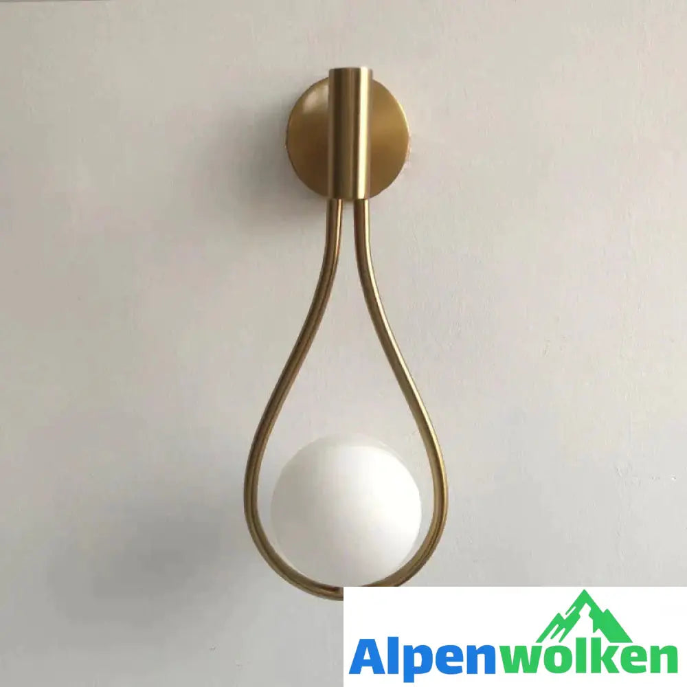 Alpenwolken - Nordic Creative Metall-Wandleuchte