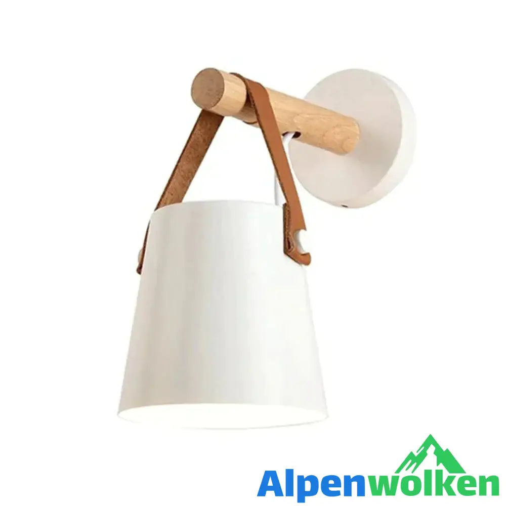 Alpenwolken - Nordische Wooden Wandleuchte