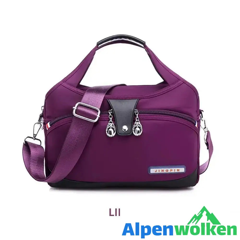 Alpenwolken - Nylon Handtasche/Umhängetasche mit großer Kapazität