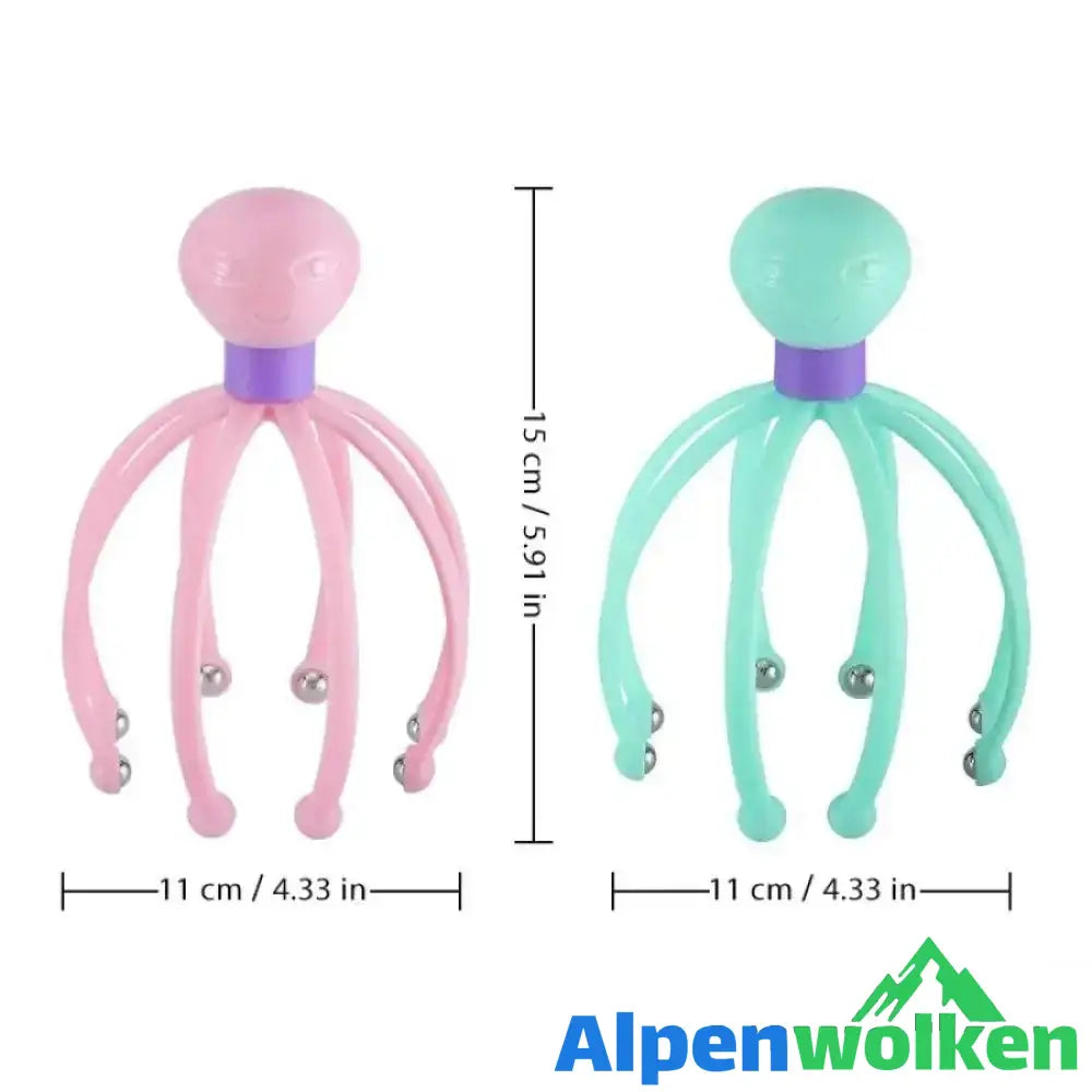 Alpenwolken - Octopus Kugelkopfmassagegerät