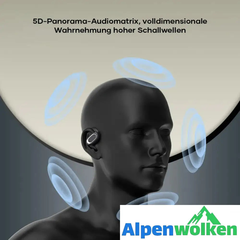 Alpenwolken - 🎧Offenes Bluetooth-Headset mit 3D-Surround-Sound