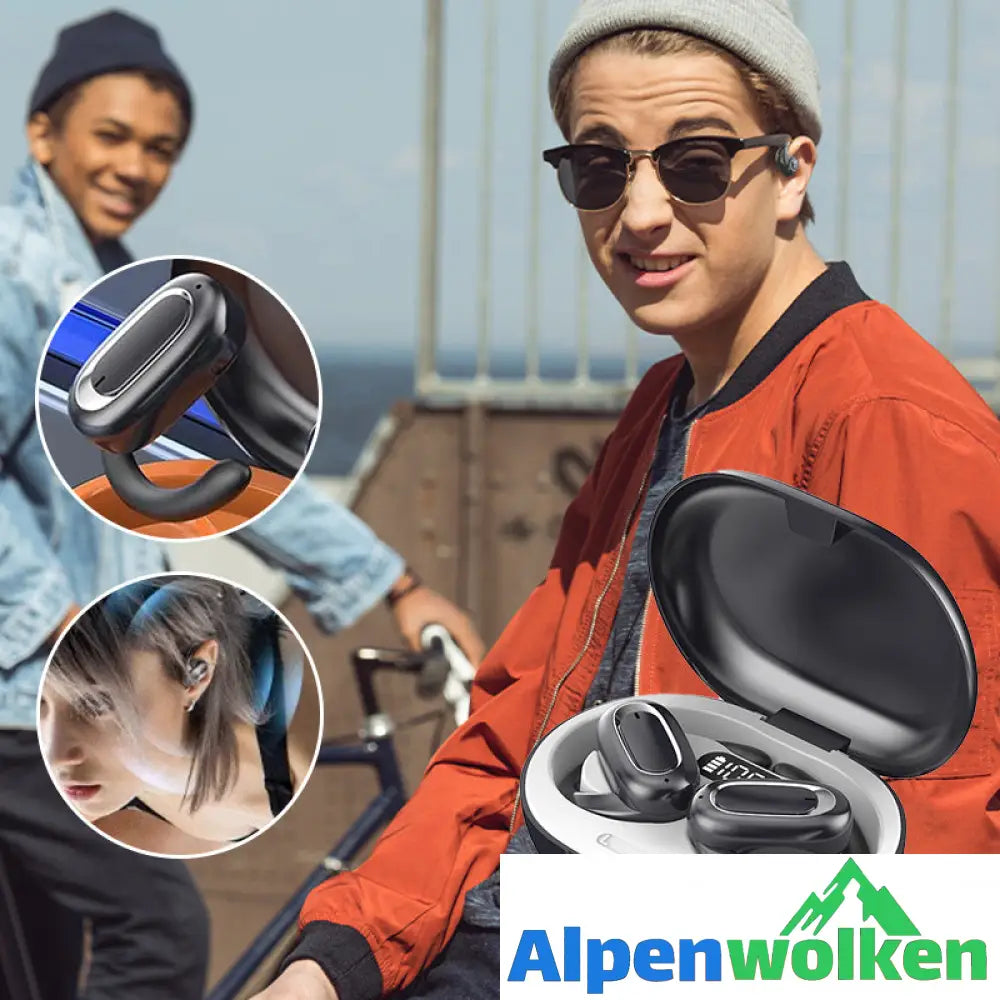 Alpenwolken - 🎧Offenes Bluetooth-Headset mit 3D-Surround-Sound